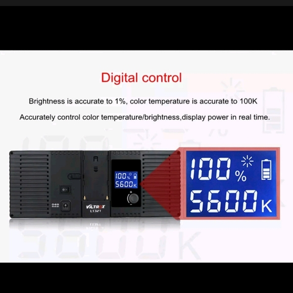 NEW In box Viltrox LED Video Light Kit 3300k-5600k Bi-Color Dimmable Light Panel - Picture 14 of 17